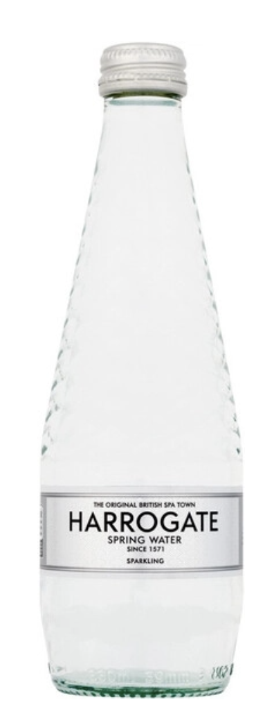 Вода мінеральна слабогаз Harrogate 0.33л скло